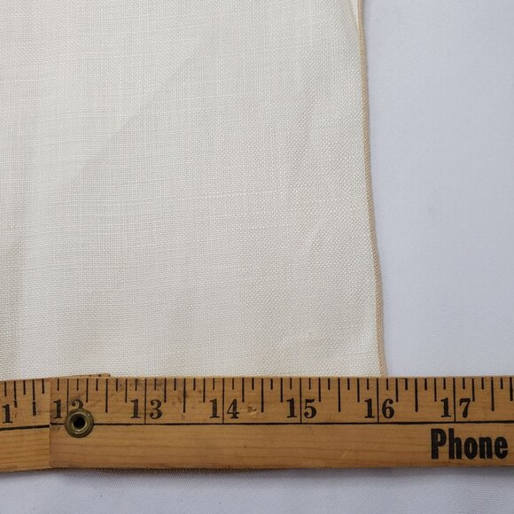 VTG Set Of 6 Beige Linen Napkins 16x16 Inches For Dining & Events - Picture 3 of 8